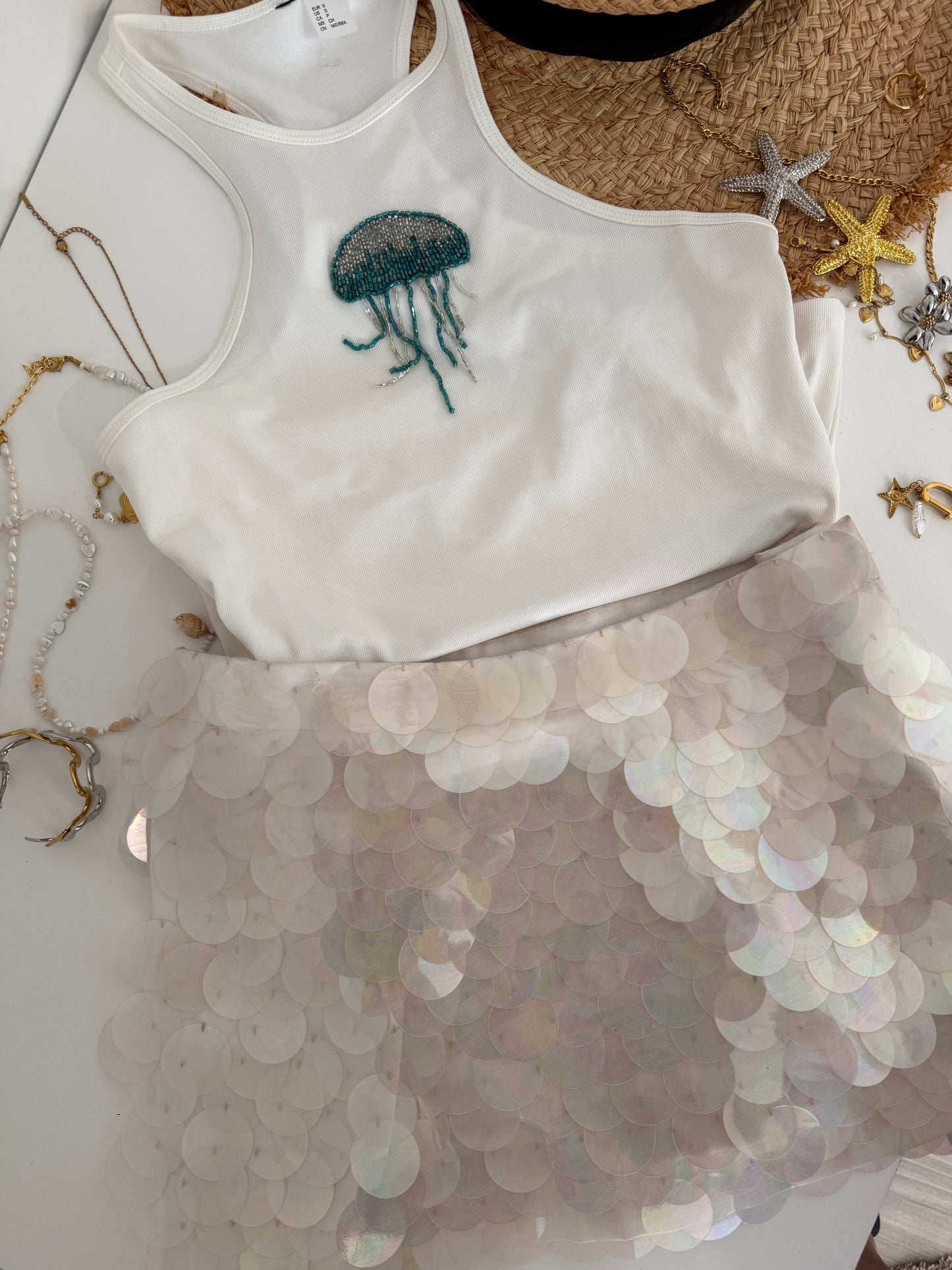 Blanca Sequin Skirt