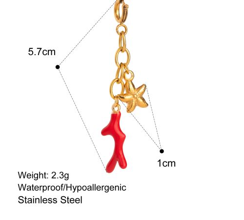 Coral Bikini Charm