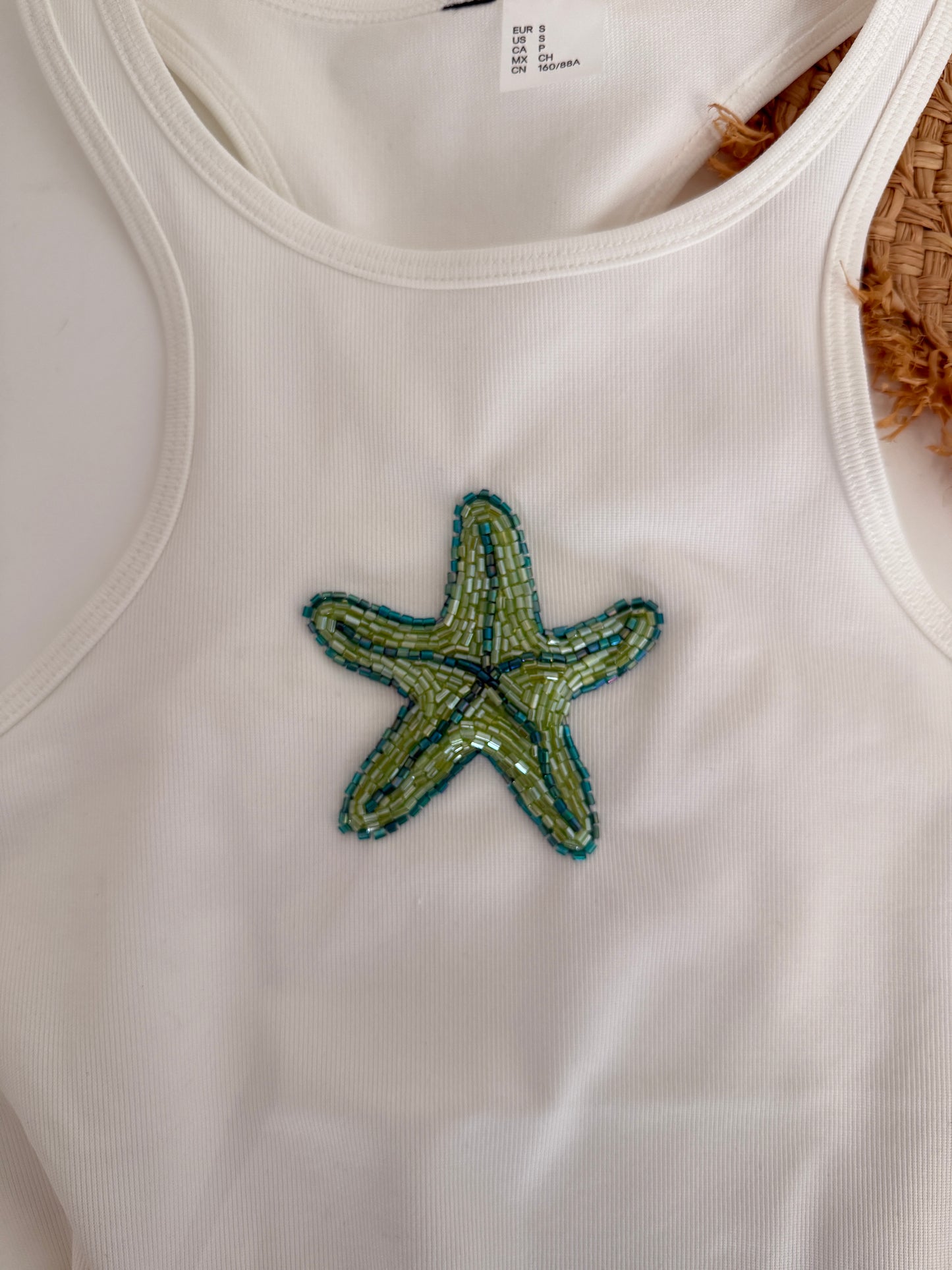 Starfish Beaded Tank