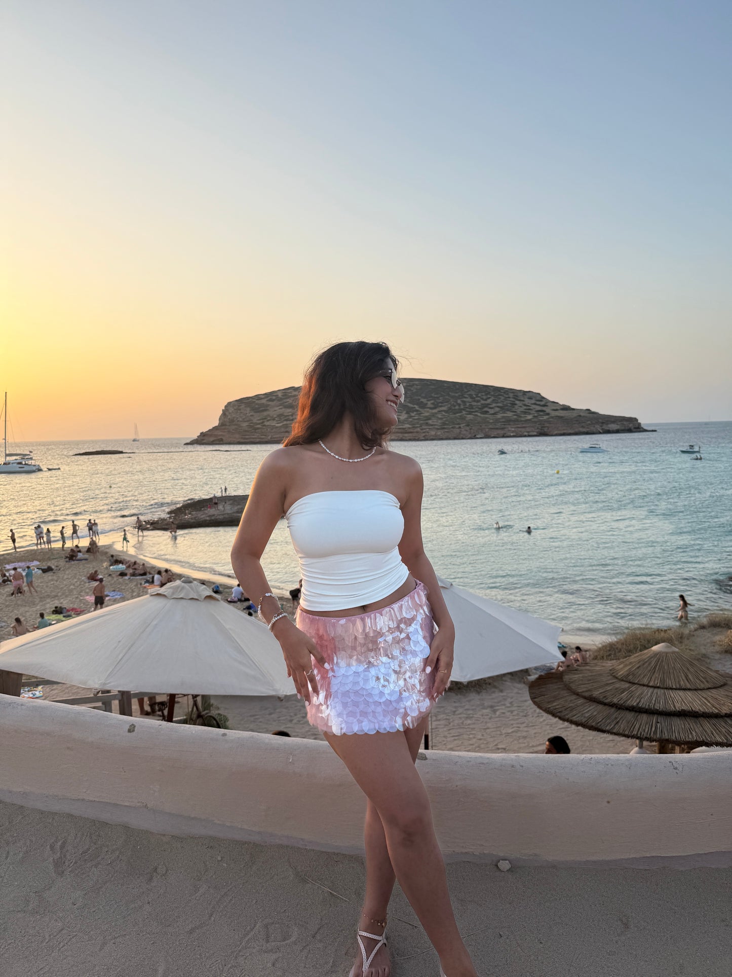 Rosa Sequin Skirt