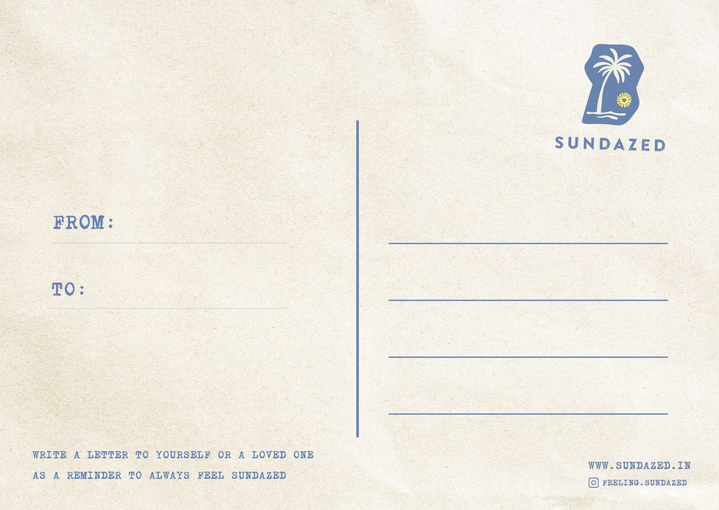 Sundazed Postcard