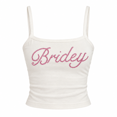 Bridey Rhinestone Tank Top