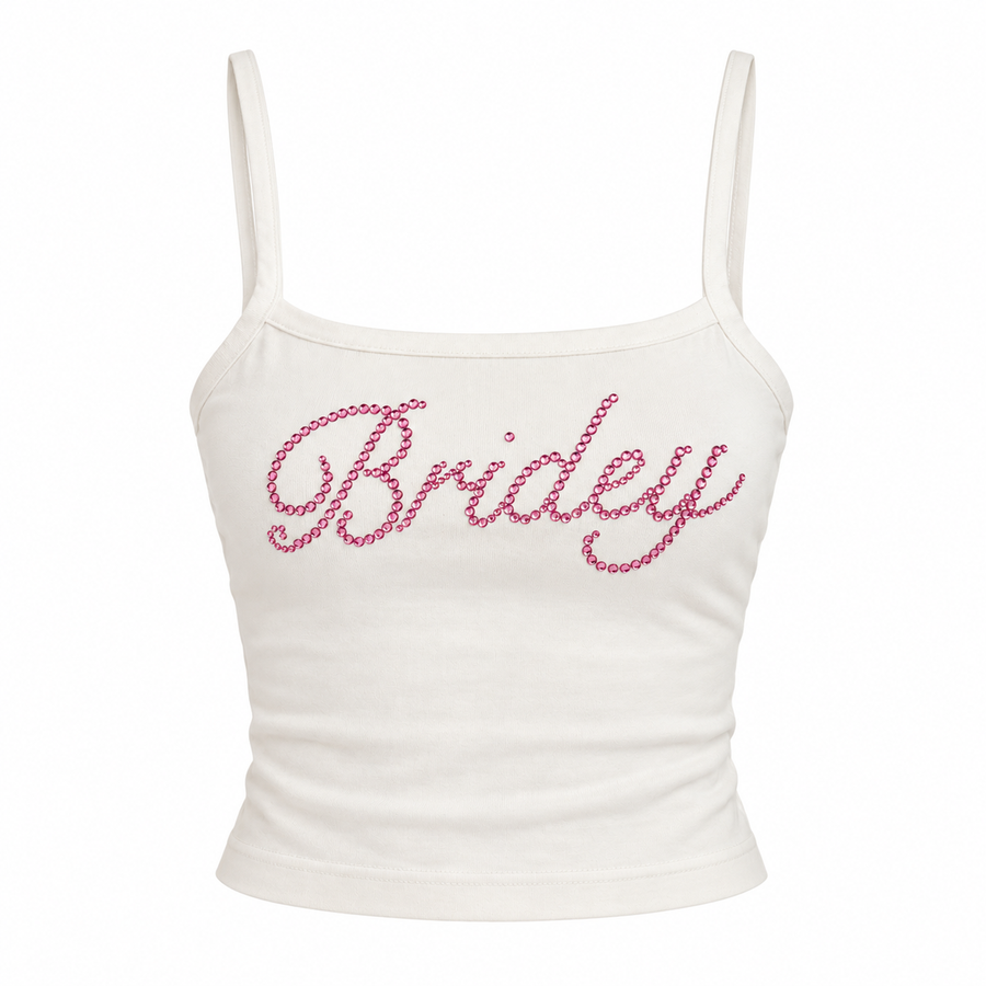 Bridey Rhinestone Tank Top