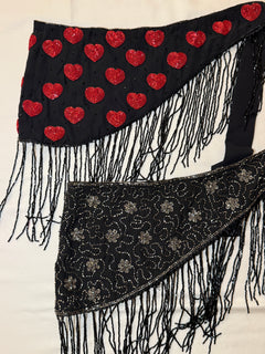 Queen of Heart Beaded Belt