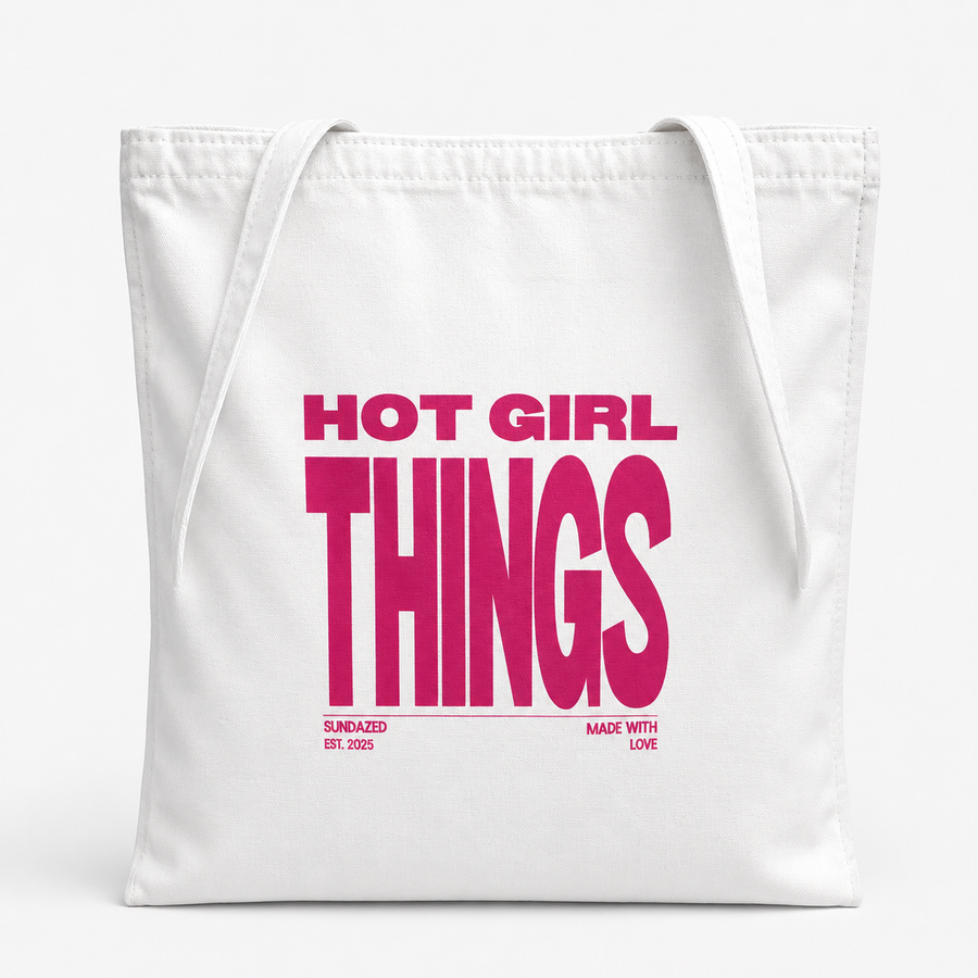 Hot Girl Things Tote Bag