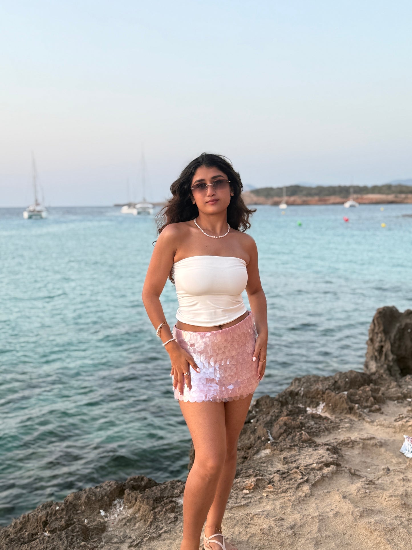 Rosa Sequin Skirt