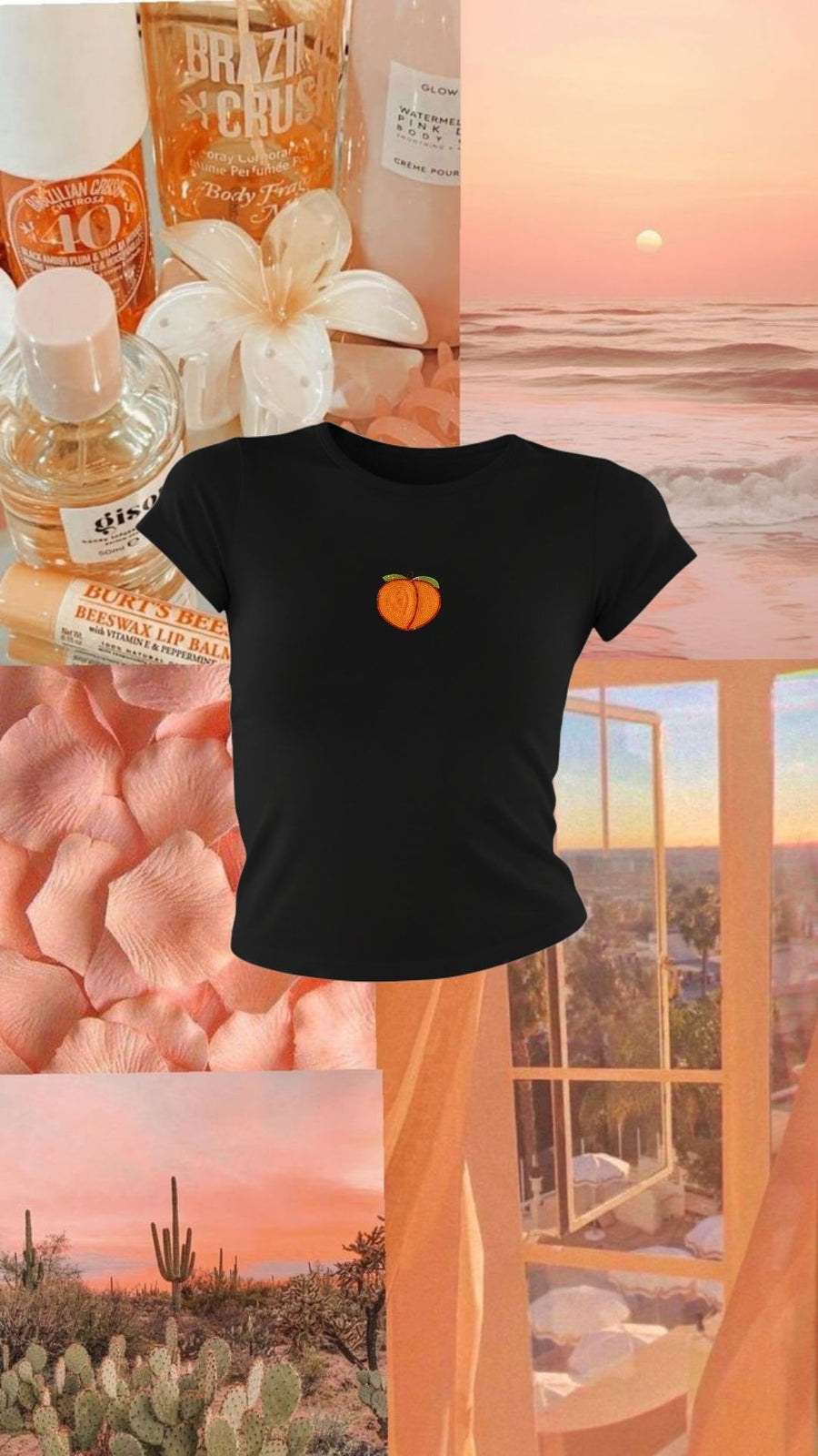 Peachy Beaded Top