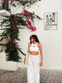 Mirchi beaded tank top