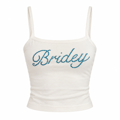 Bridey Rhinestone Tank Top
