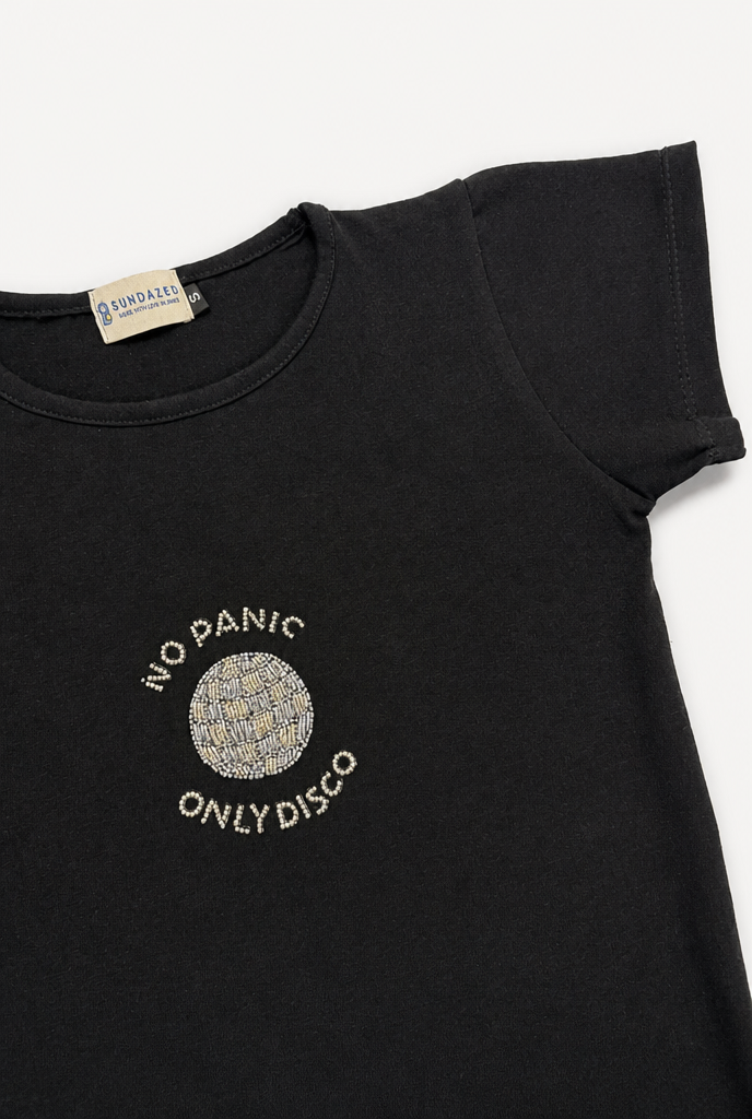 Disco Ball Beaded Tee