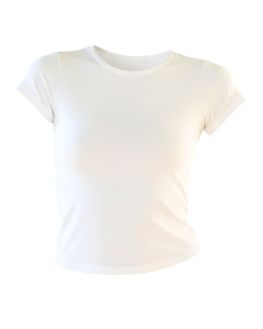 Custom White Tee