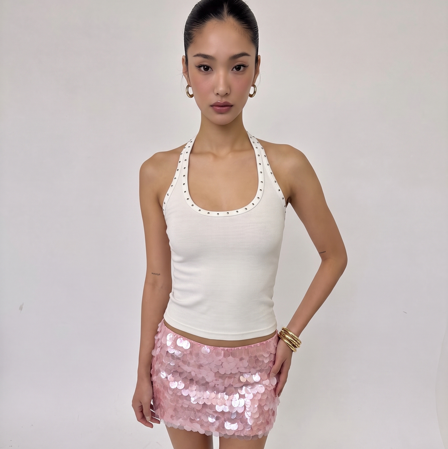Rosa Sequin Skirt