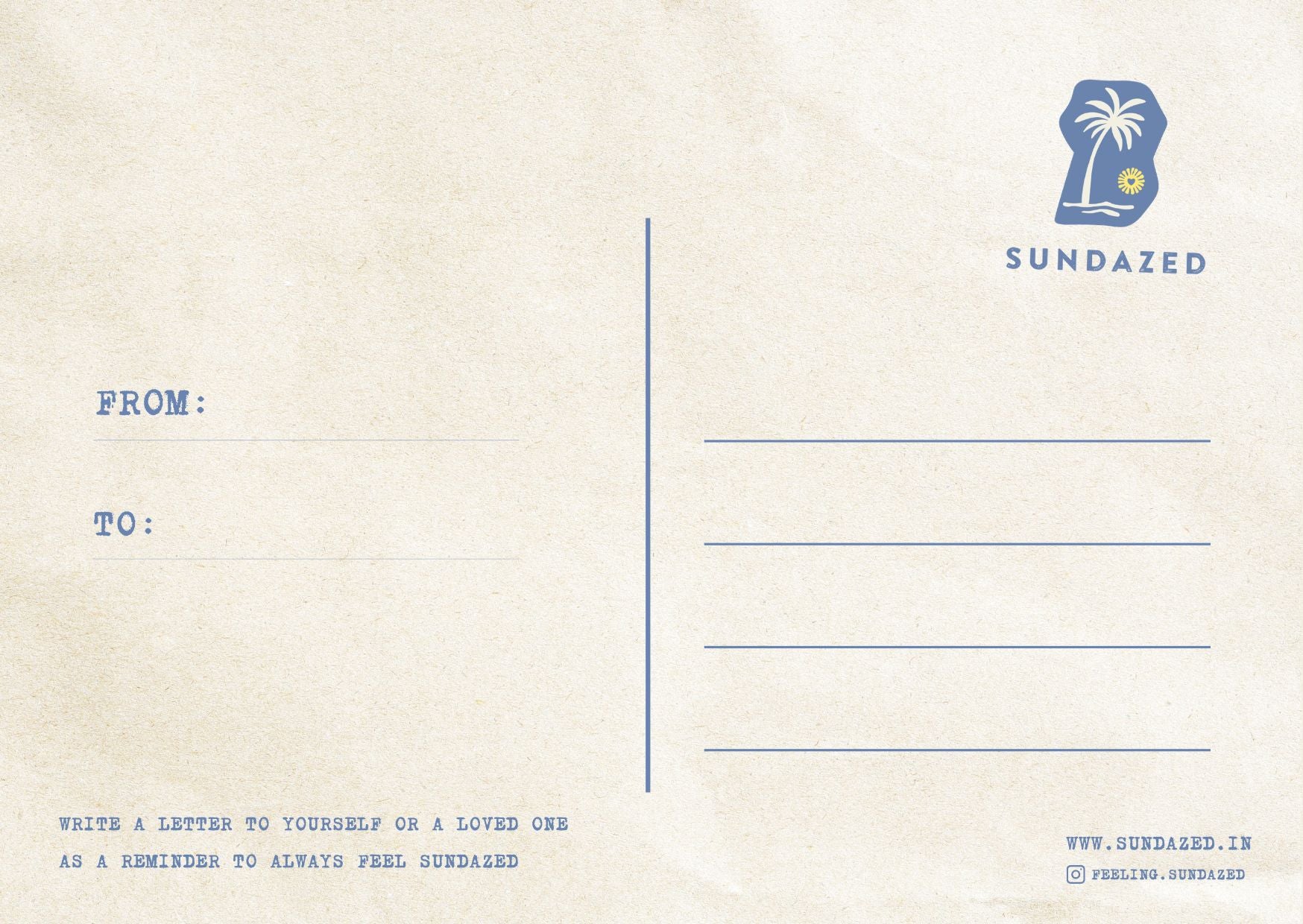 Sundazed postcard